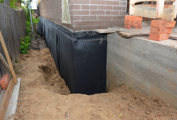 SJ Waterproofing Pros technician performing targeted Crawl Space Encapsulation assessment in Matthews, NC
